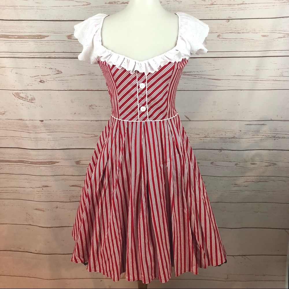 Modcloth Retrolicious Candy Stripe Dress - Picture 8 of 8